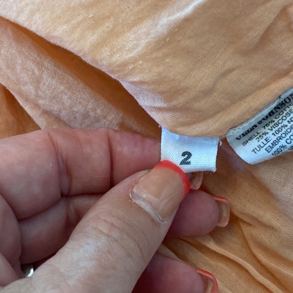 Ulla Johnson Sheila Embroidered Dress Pinkish-Peach 33386 - Picture 13 of 16